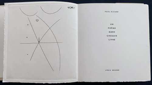 Un Pome dans Chaque Livre. With 16 prints by Picasso, Miro, Chagall, Braque and others